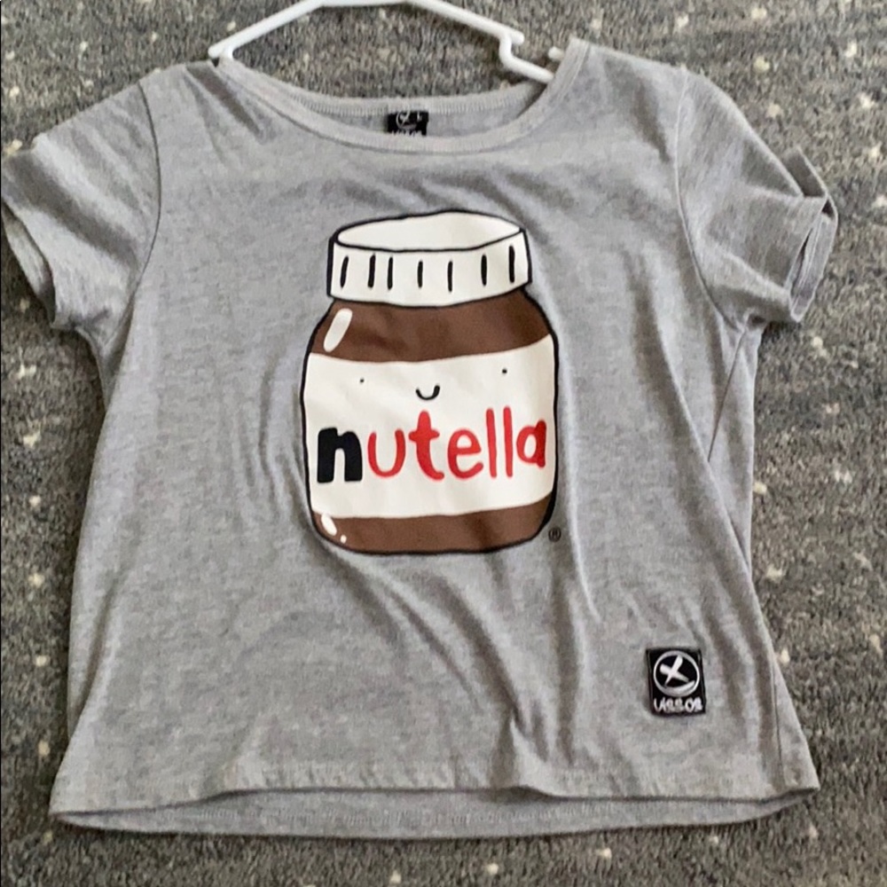 kids nutella t-shirt